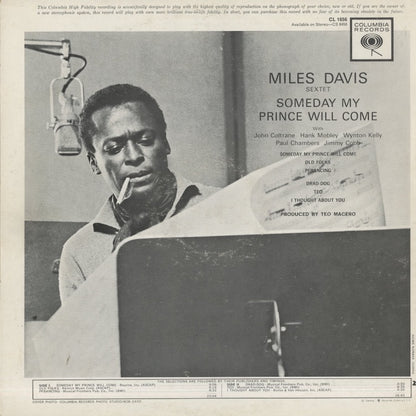 Miles Davis / マイルス・デイヴィス / Someday My Prince Will Come (CL 1656)