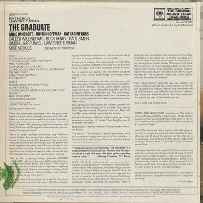 Simon and Garfunkel / The Graduate (OS 3180) 1968 US Columbia｜中古LP