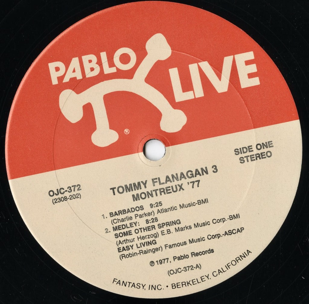 Tommy Flanagan - Montreux '77 (OJC-372) 1989 US Pablo / OJC｜中古LP