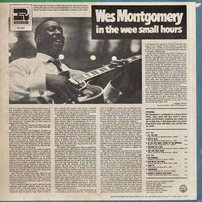 Wes Montgomery / ウェス・モンゴメリー / In The Wee Small Hours (RS 3002)