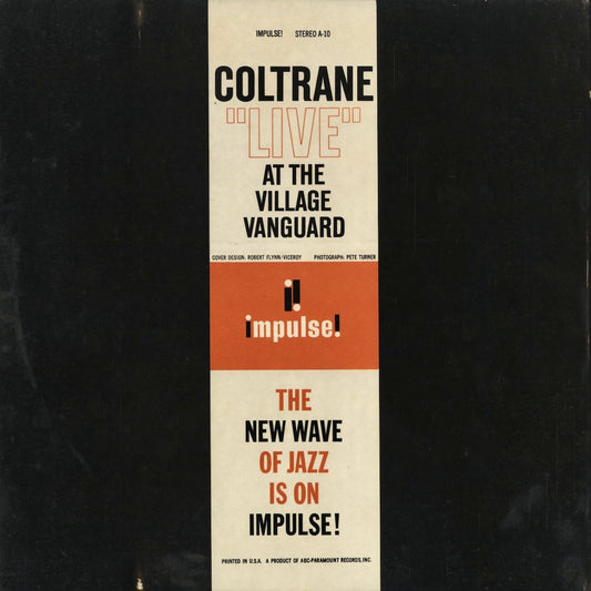 John Coltrane - Live At The Village Vanguard (AS-10) 1968 US Impulse!｜中古LP