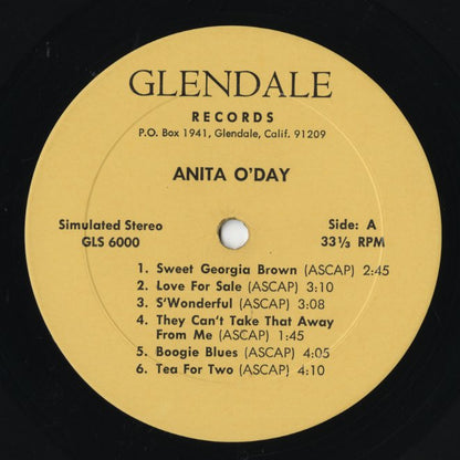 Anita O'Day / アニタ・オデイ / Once Upon A Summertime (GLS-6000)
