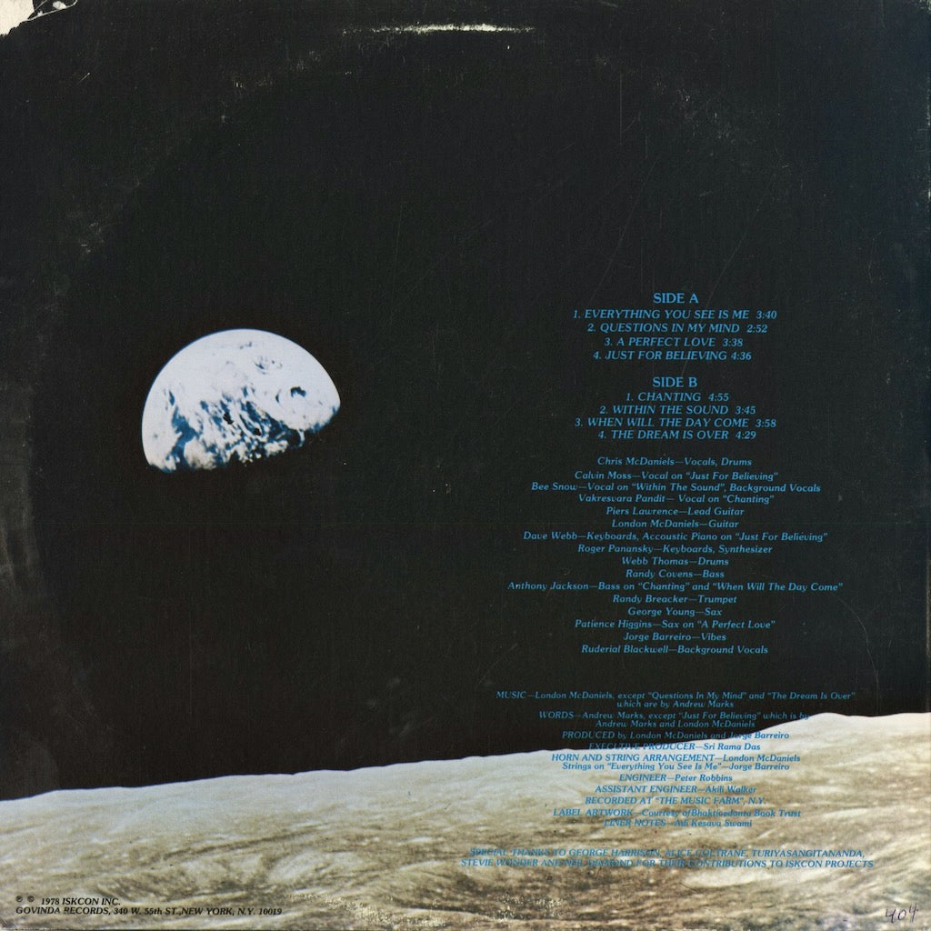 Rasa - Everything You See Is Me (RA-106) 1978 US Govinda｜中古LP