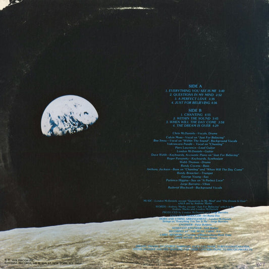Rasa - Everything You See Is Me (RA-106) 1978 US Govinda｜中古LP