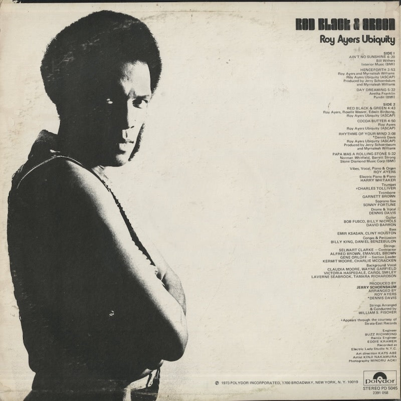 Roy Ayers / ロイ・エアーズ / Red Black & Green (PD-5045)