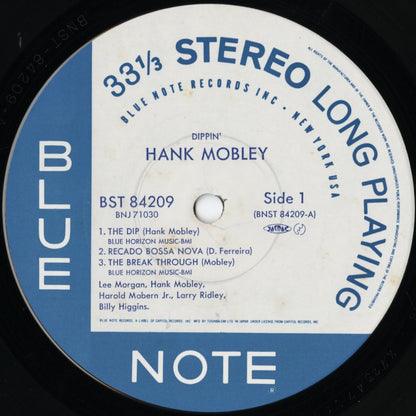 Hank Mobley / ハンク・モブレー / Dippin' (BNJ71030)