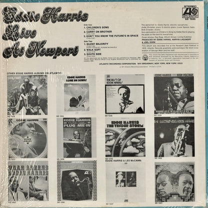 Eddie Harris – Live At Newport (SD 1595)  1971 US Atlantic｜中古LP