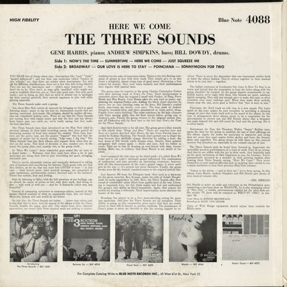 The Three Sounds / Here We Come (BLP 4088) Blue Note (BLP 4088) LP 1961 US Blue Note | 中古LP