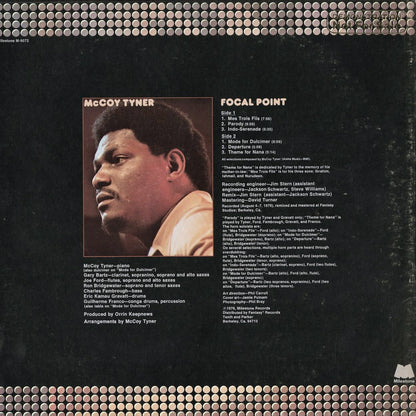 McCoy Tyner - Focal Point (M-9072) 1976 US Milestone｜中古LP