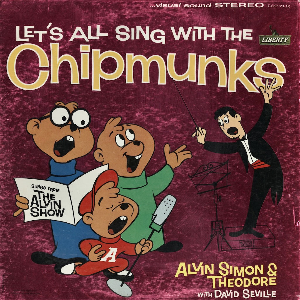 The Chipmunks - Let's All Sing With The Chipmunks (LST 7132) Liberty