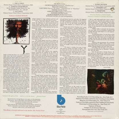 Ronnie Foster - Cheshire Cat (BN-LA425-G) LP 1975 US Blue Note｜中古LP