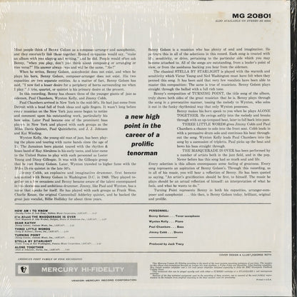 Benny Golson - Turning Point (MG 20801) 1973 US Mercury｜中古LP