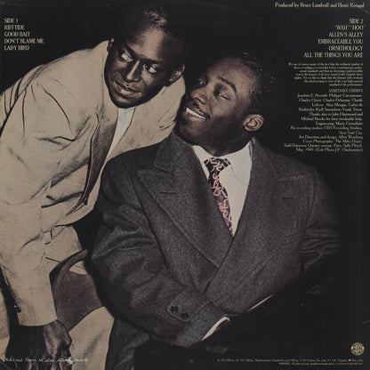 Miles Davis / Tadd Dameron Quintet / マイルス・デイヴィス　タッド・ダメロン / Paris Festival International De Jazz (JC 34804)