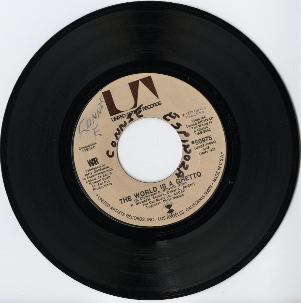 War / ウォー / The World Is A Ghetto / Four Cornered Room -7 (50975)