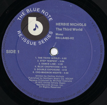 Herbie Nichols / ハービー・ニコルス / Herbie Nichols Third World -2LP(BN-LA485-H2)