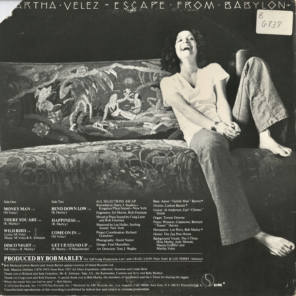 Martha Velez / マーサ・ヴェレス / Escape From Babylon (SASD-7515)