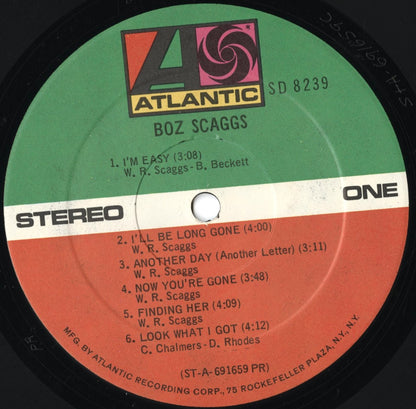 Boz Scaggs / ボズ・スキャッグス / Boz Scaggs (SD 8239)