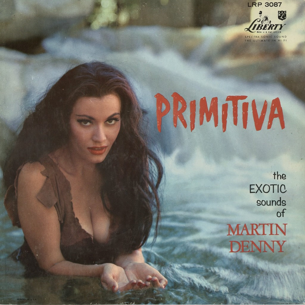 Martin Denny Primitiva LRP 3087 LP 1958 USA Liberty Mono Turquoise Label マーチン・デニー
