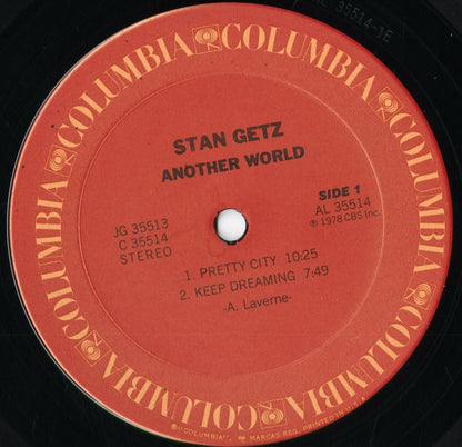 Stan Getz - Another World (JG35513) 1978 US Columbia｜中古LP