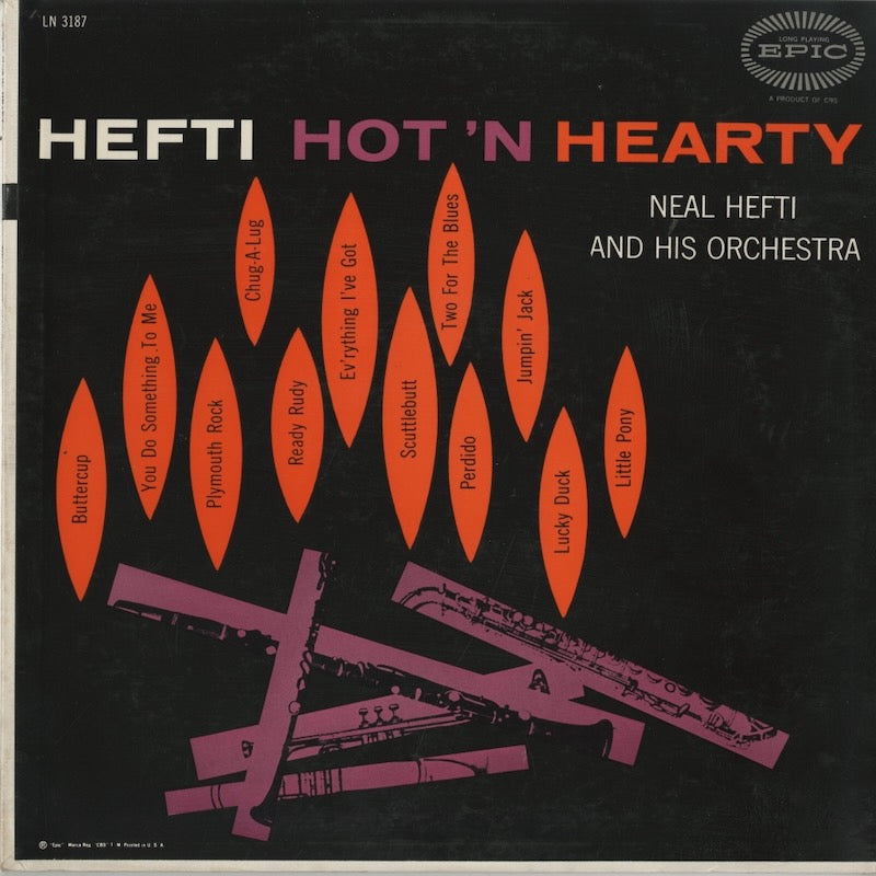 Neal Hefti / ニール・ヘフティ / Hefti Hot 'n Hearty (LN 3187)
