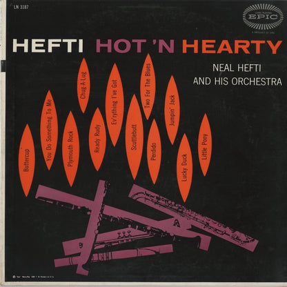Neal Hefti / ニール・ヘフティ / Hefti Hot 'n Hearty (LN 3187)