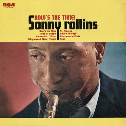 Sonny Rollins Now's The Time RCA-6159 LP 1973 Japan RCA