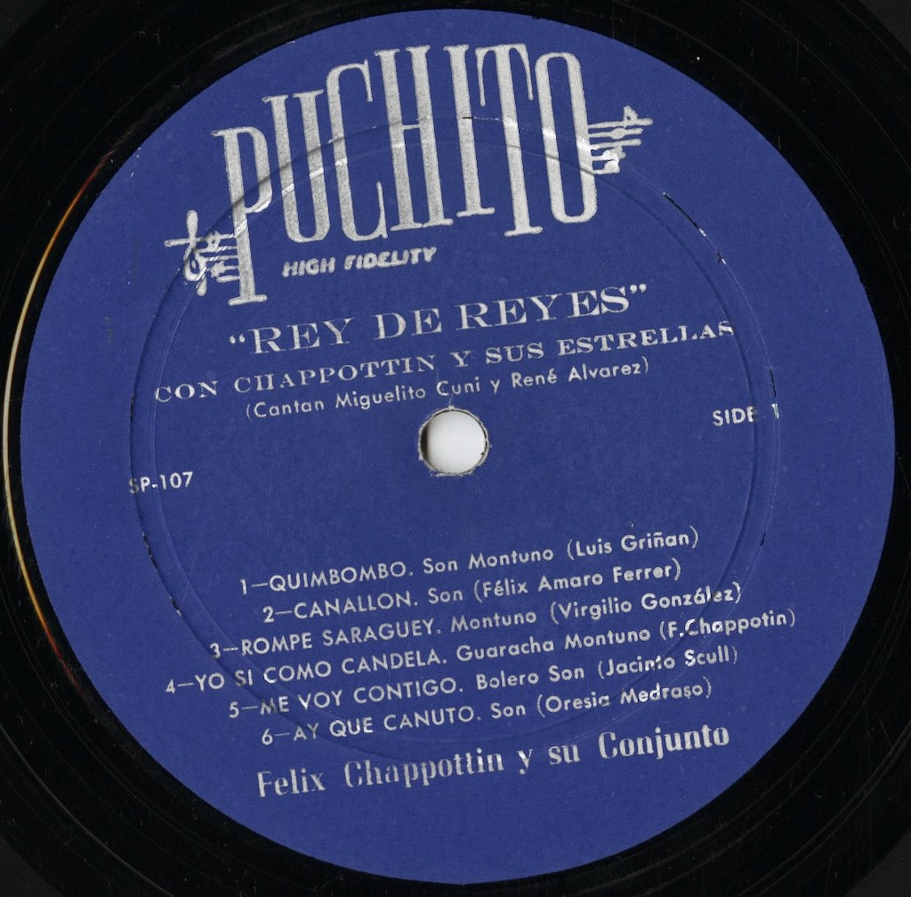Chappottin Y Su Conjunto - Sabor Tropical (SP-107) LP 1957 US Puchito｜中古LP