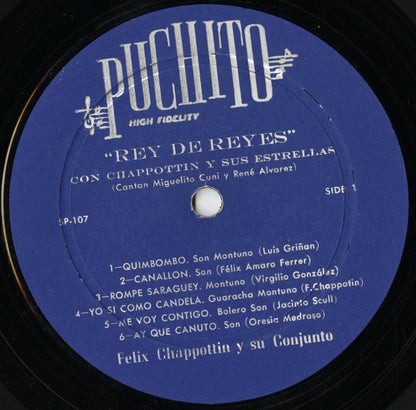 Chappottin Y Su Conjunto - Sabor Tropical (SP-107) LP 1957 US Puchito｜中古LP