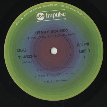 Elvin Jones - Richard Davis - Heavy Sounds (YP-8532-AI) 1976 JPN ABC Impulse｜中古LP