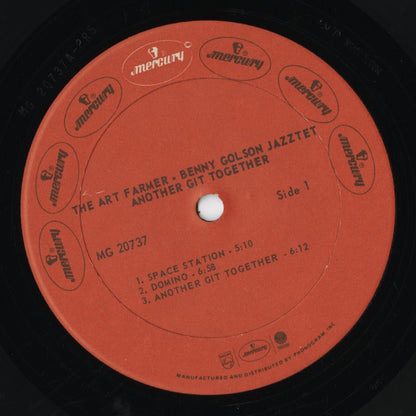 Art Farmer Benny Golson Jazztet / Another Git Together (MG-20737) 1970s US Mercury｜中古LP