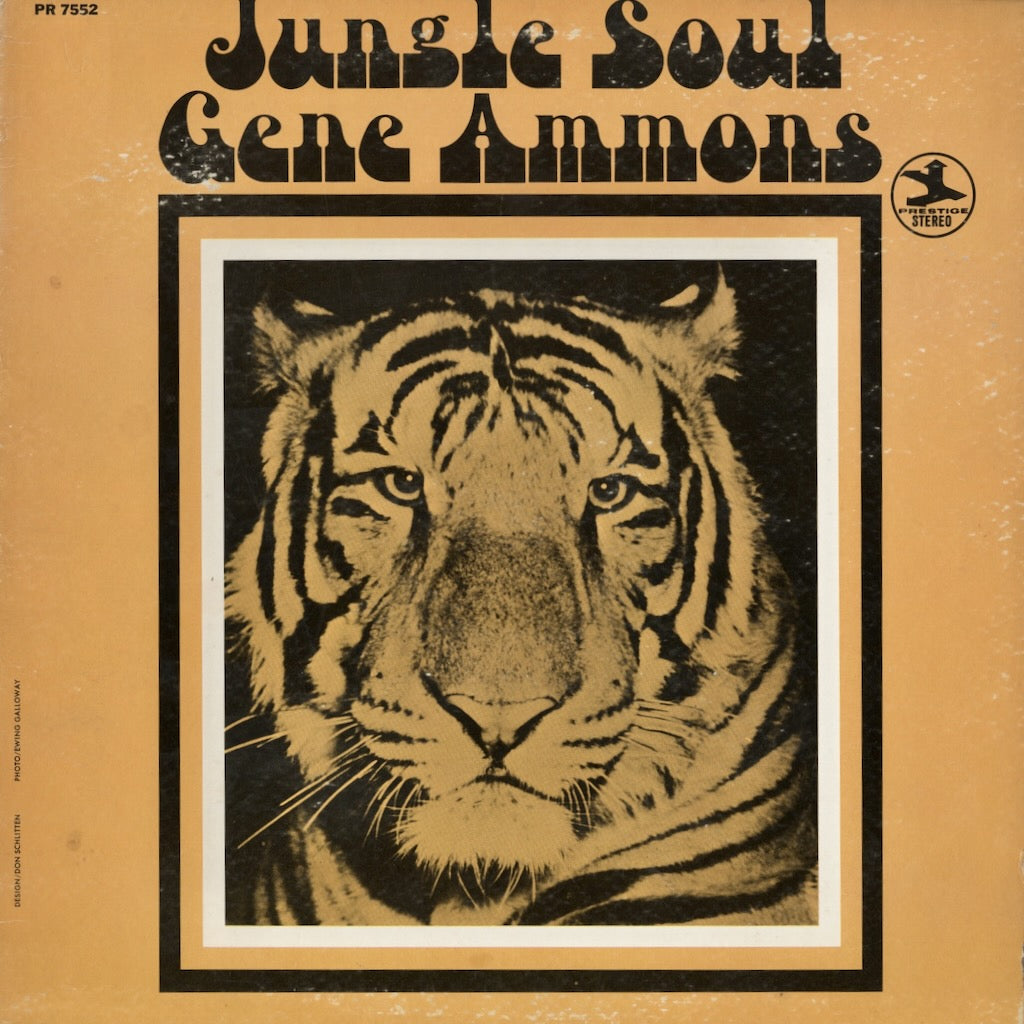 Gene Ammons - Jungle Soul (PRST 7552) LP 1968 US Prestige｜中古LP