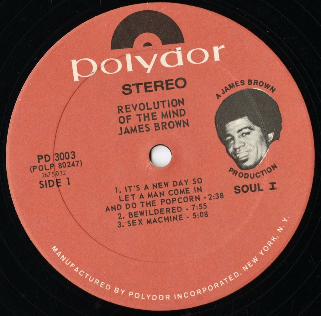 James Brown - Revolution Of The Mind (PD 3003) 2LP 1971 US Polydor｜中古LP