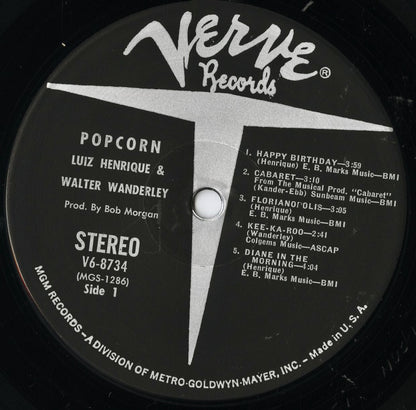 Luiz Henrique, Walter Wanderley / ルイス・エンリケ, ワルター・ワンダレイ / Popcorn (V6-8734)