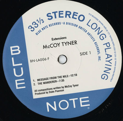 McCoy Tyner - Extensions (BN LA006-F) LP 2023 US Blue Note｜中古LP
