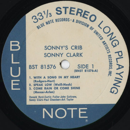 Sonny Clark - Sonny's Crib (BST 81576) 1972 US Blue Note｜中古LP
