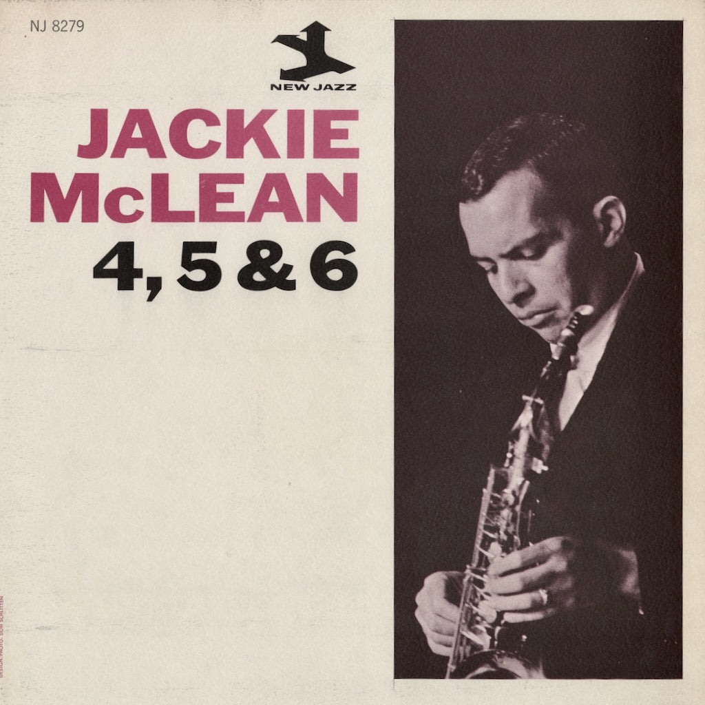 Jackie McLean / ジャッキー・マクリーン / 4,5 & 6 (NJ 8279)