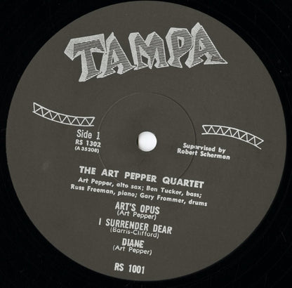 Art Pepper Quartet / S.T. (35209-28) LP JPN Tampa｜中古LP