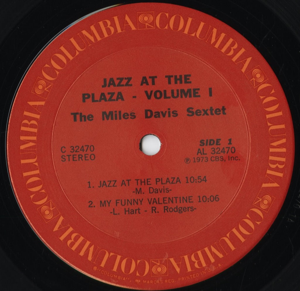 Miles Davis - Jazz At The Plaza Vol.1 (C 32470) 1973 US Columbia｜中古LP