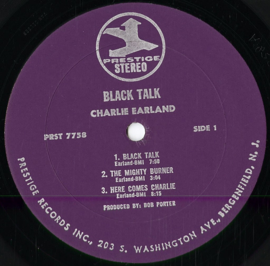 Charles Earland - Black Talk! (PRST 7758) 1970 US Prestige｜中古LP