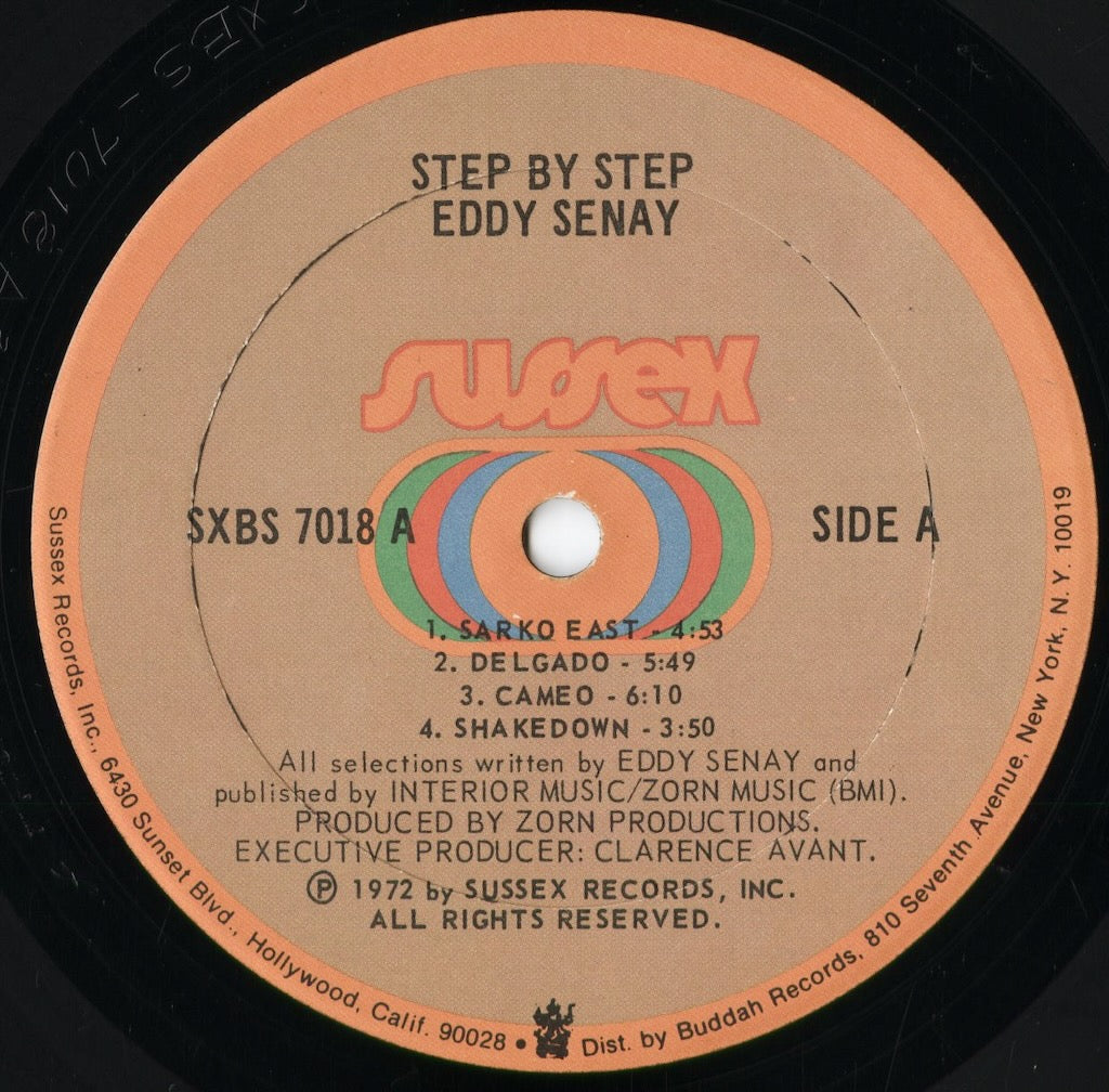 Eddy Senay - Step By Step (SXBS-7018) 1972 US Sussex｜中古LP