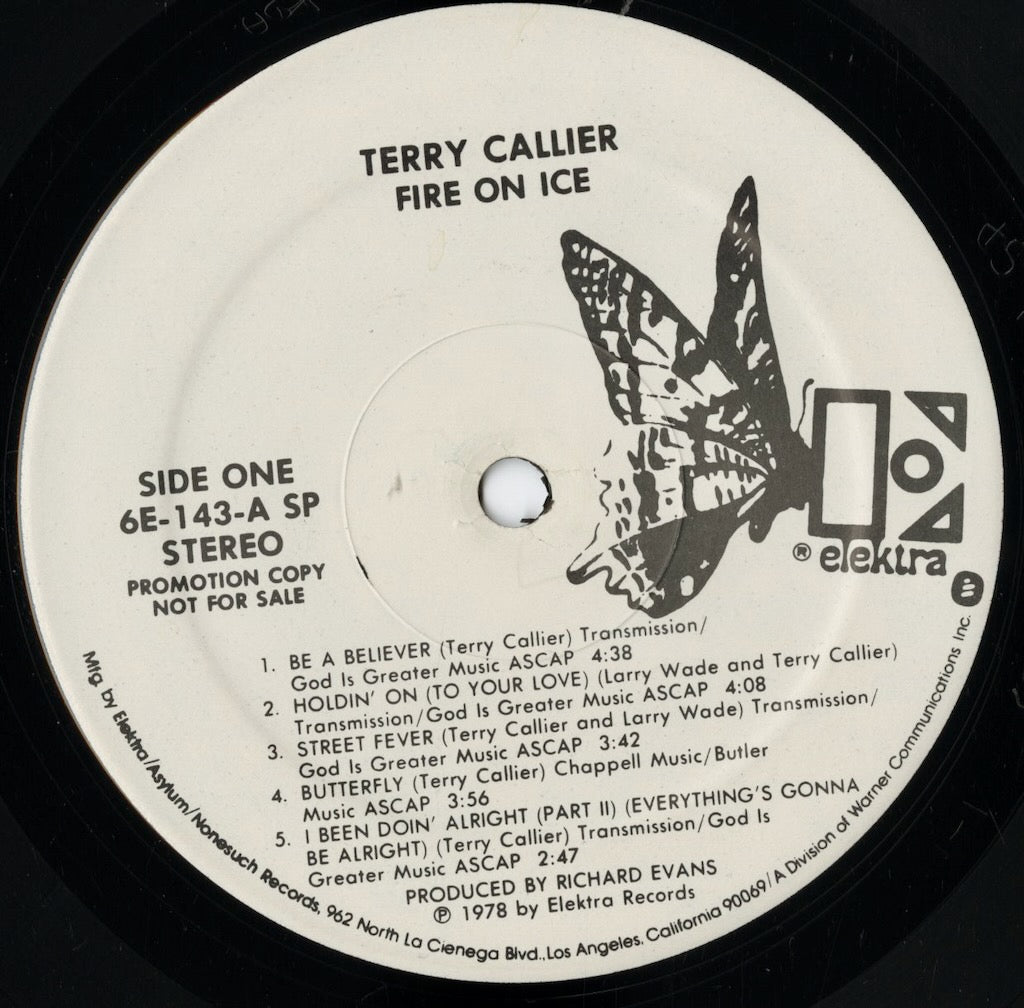 Terry Callier / テリー・キャリアー / Fire On Ice (6E-143)