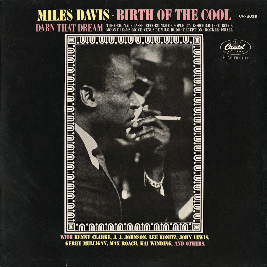 Miles Davis - Birth Of The Cool (CR-8035) LP 1967 JPN Capitol / 東芝音工｜中古LP