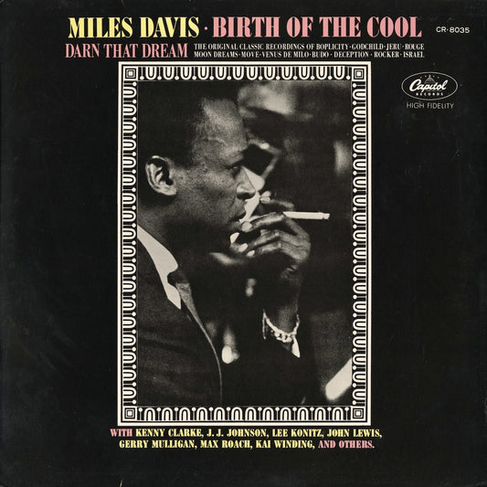 Miles Davis - Birth Of The Cool (CR-8035) LP 1967 JPN Capitol / 東芝音工｜中古LP