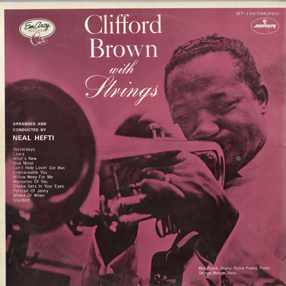 Clifford Brown - Clifford Brown With Strings (BT-1327) 1977 JPN Mercury｜中古LP　クリフォード・ブラウン