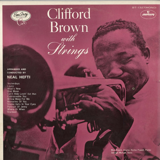 Clifford Brown - Clifford Brown With Strings (BT-1327) 1977 JPN Mercury｜中古LP　クリフォード・ブラウン