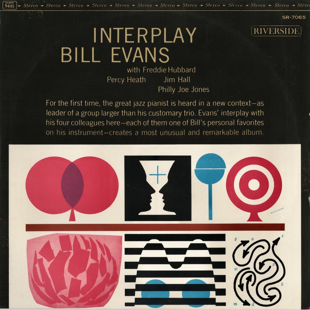 Bill Evans - Interplay (SR-7065) 1962 JPN Riverside｜中古LP