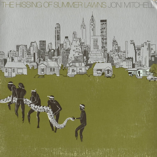 Joni Mitchell - The Hissing Of Summer Lawns (7E-1051) 1975 US Asylum｜中古LP