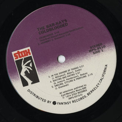 The Bar-Kays - Coldblooded (MPS-8510) LP 1980 US STAX｜中古LP