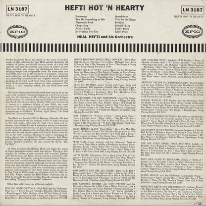 Neal Hefti / ニール・ヘフティ / Hefti Hot 'n Hearty (LN 3187)