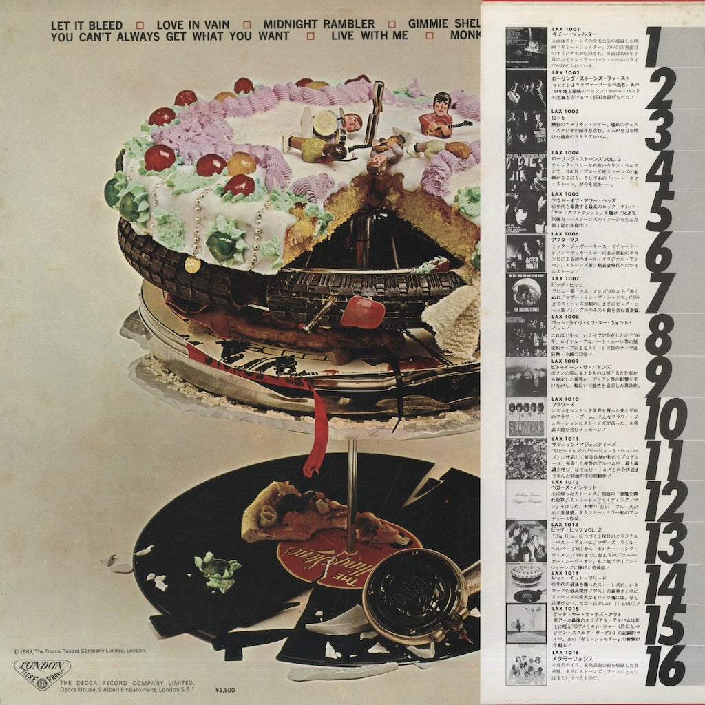 Rolling Stones / ローリング・ストーンズ / Let It Bleed (LAX 1014)